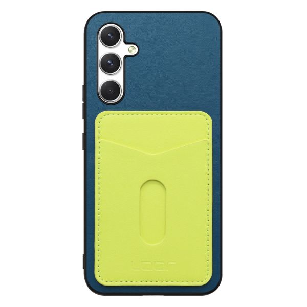[ LOOF PASS-SHELL スライド] Galaxy A54 5G  スマホケース 背面 ケース カバー ハードケース カード収納 カードホルダー ストラップホール [ Galaxy A54 5G ]