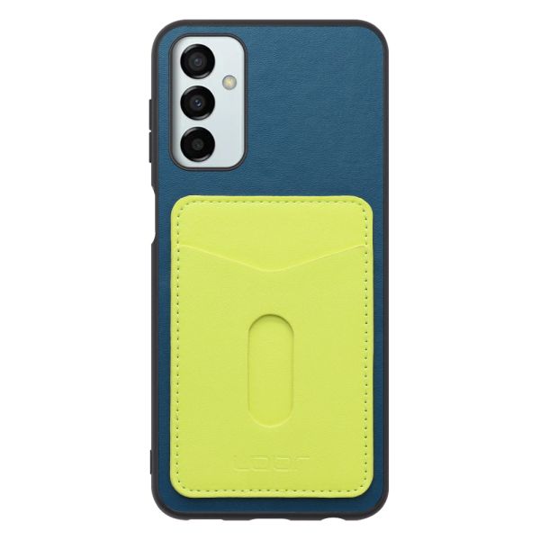 [ LOOF PASS-SHELL スライド] Galaxy M23 5G m235g スマホケース 背面 ケース カバー ハードケース カード収納 カードホルダー ストラップホール [ Galaxy M23 5G ]