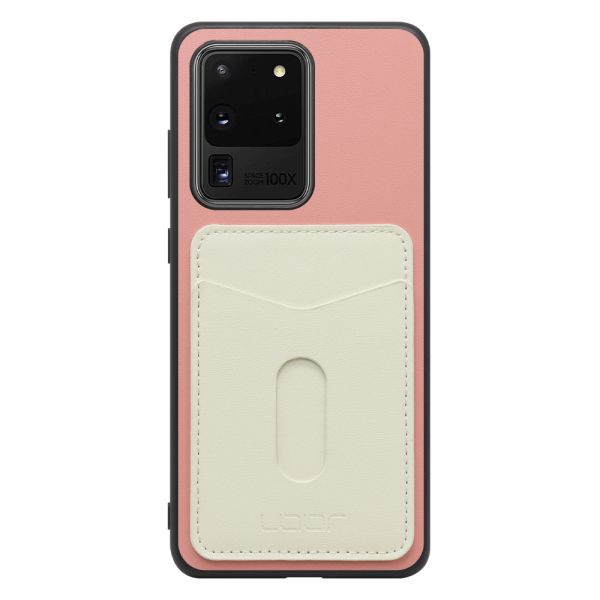 [ LOOF PASS-SHELL スライド] Galaxy S20 Ultra s20ultra スマホケース 背面 ケース カバー ハードケース カード収納 カードホルダー ストラップホール [ Galaxy S20 Ultra 5G ]