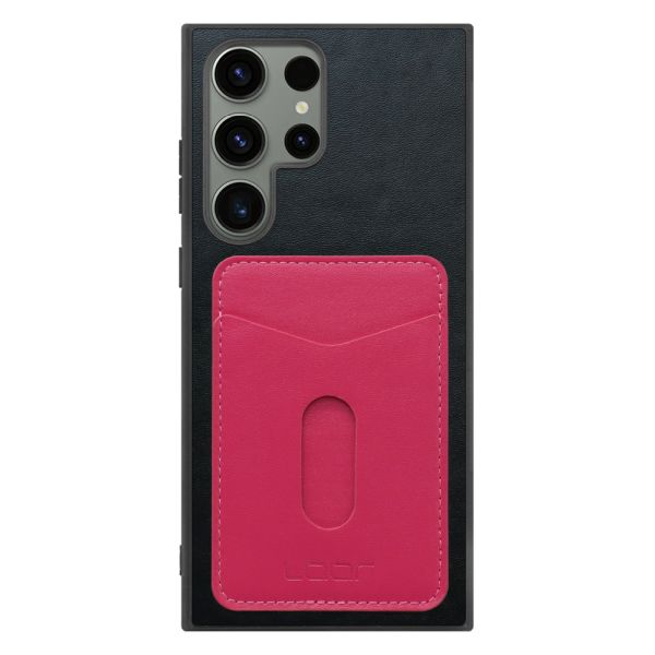 [ LOOF PASS-SHELL スライド] Galaxy S23 Ultra s23ultra スマホケース 背面 ケース カバー ハードケース カード収納 カードホルダー ストラップホール [ Galaxy S23 Ultra ]