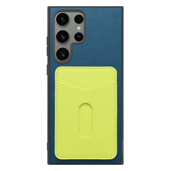 [ LOOF PASS-SHELL スライド] Galaxy S23 Ultra s23ultra スマホケース 背面 ケース カバー ハードケース カード収納 カードホルダー ストラップホール [ Galaxy S23 Ultra ]