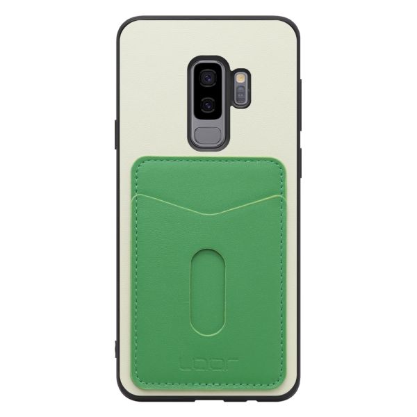 [ LOOF PASS-SHELL スライド] Galaxy S9+ SC-03K / SCV39 s9plus s9 Plus スマホケース 背面 ケース カバー ハードケース カード収納 カードホルダー ストラップホール [ Galaxy S9+ ]