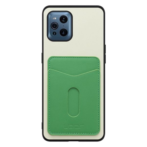 [ LOOF PASS-SHELL スライド] OPPO Find X3 Pro OPG03 findx3pro x3pro findx3 スマホケース 背面 ケース カバー ハードケース カード収納 カードホルダー ストラップホール [ OPPO Find X3 Pro ]