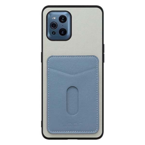 [ LOOF PASS-SHELL スライド] OPPO Find X3 Pro OPG03 findx3pro x3pro findx3 スマホケース 背面 ケース カバー ハードケース カード収納 カードホルダー ストラップホール [ OPPO Find X3 Pro ]