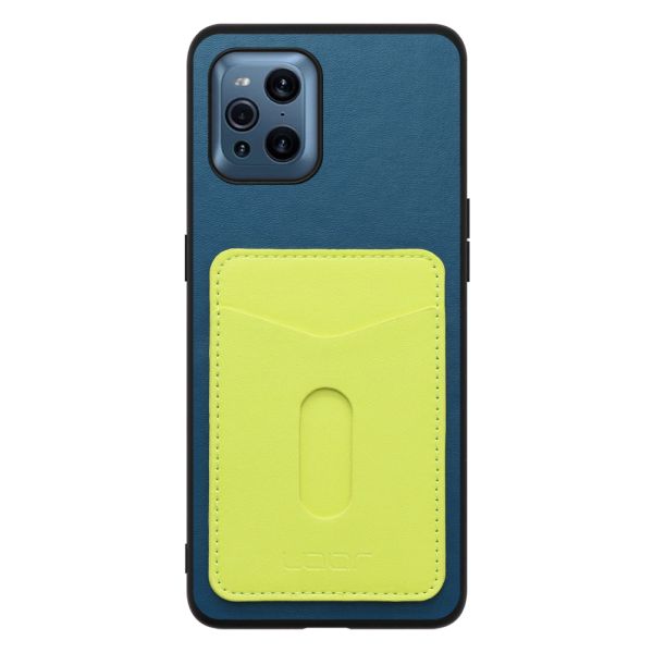 [ LOOF PASS-SHELL スライド] OPPO Find X3 Pro OPG03 findx3pro x3pro findx3 スマホケース 背面 ケース カバー ハードケース カード収納 カードホルダー ストラップホール [ OPPO Find X3 Pro ]