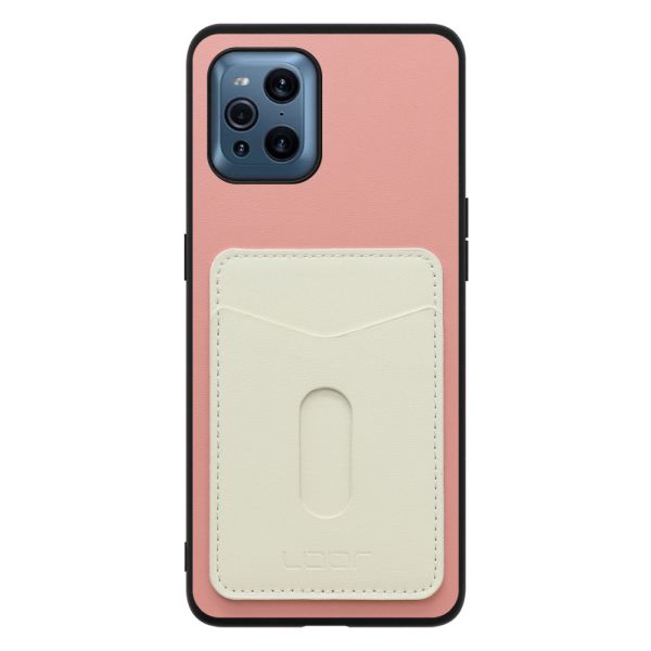 [ LOOF PASS-SHELL スライド] OPPO Find X3 Pro OPG03 findx3pro x3pro findx3 スマホケース 背面 ケース カバー ハードケース カード収納 カードホルダー ストラップホール [ OPPO Find X3 Pro ]