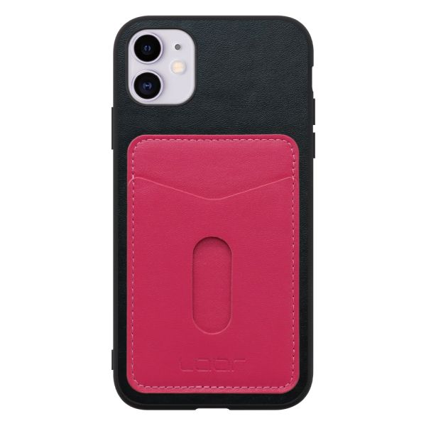 [ LOOF PASS-SHELL スライド] iPhone 11 iPhone11 スマホケース 背面 ケース カバー ハードケース カード収納 カードホルダー ストラップホール [ iPhone 11 ]