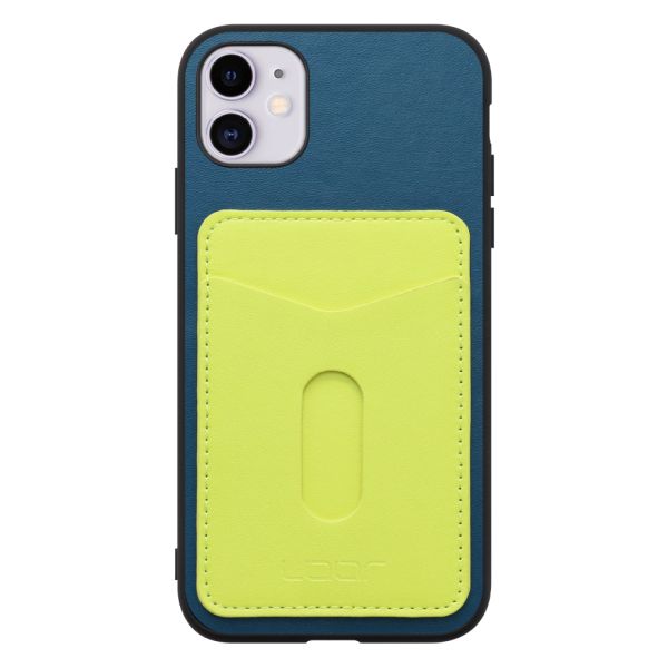 [ LOOF PASS-SHELL スライド] iPhone 11 iPhone11 スマホケース 背面 ケース カバー ハードケース カード収納 カードホルダー ストラップホール [ iPhone 11 ]