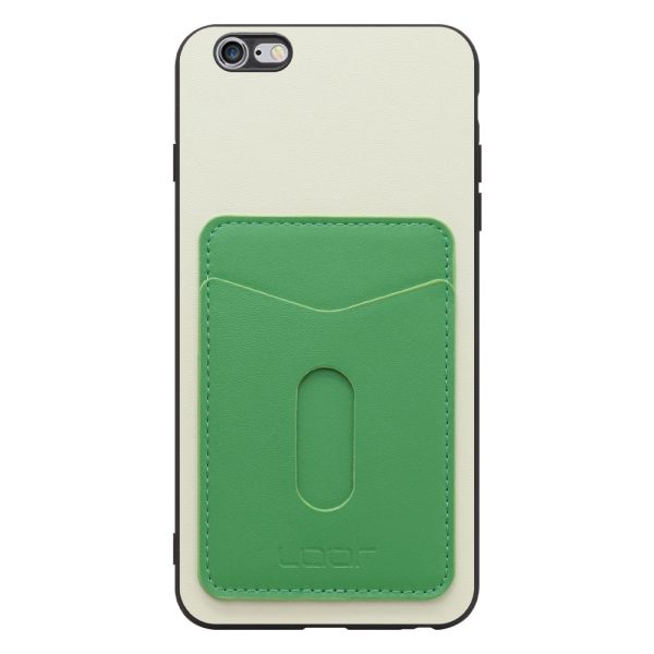 [ LOOF PASS-SHELL スライド] iPhone 6 Plus / 6s Plus iphone6plus iphone6splus 6plus 6splus スマホケース 背面 ケース カバー ハードケース カード収納 カードホルダー ストラップホール [ iPhone 6 Plus / 6s Plus ]