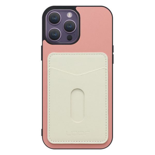 [ LOOF PASS-SHELL スライド] iPhone 14 Pro Max iphone14promax 14promax プロマックス スマホケース 背面 ケース カバー ハードケース カード収納 カードホルダー ストラップホール [ iPhone 14 Pro Max ]