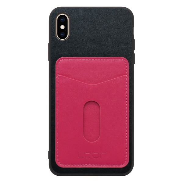 [ LOOF PASS-SHELL スライド] iPhone XS Max iPhonexsmax xsmax スマホケース 背面 ケース カバー ハードケース カード収納 カードホルダー ストラップホール [ iPhone XS Max ]