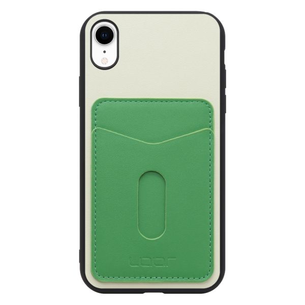 [ LOOF PASS-SHELL スライド] iPhone XR iPhonexr スマホケース 背面 ケース カバー ハードケース カード収納 カードホルダー ストラップホール [ iPhone XR ]