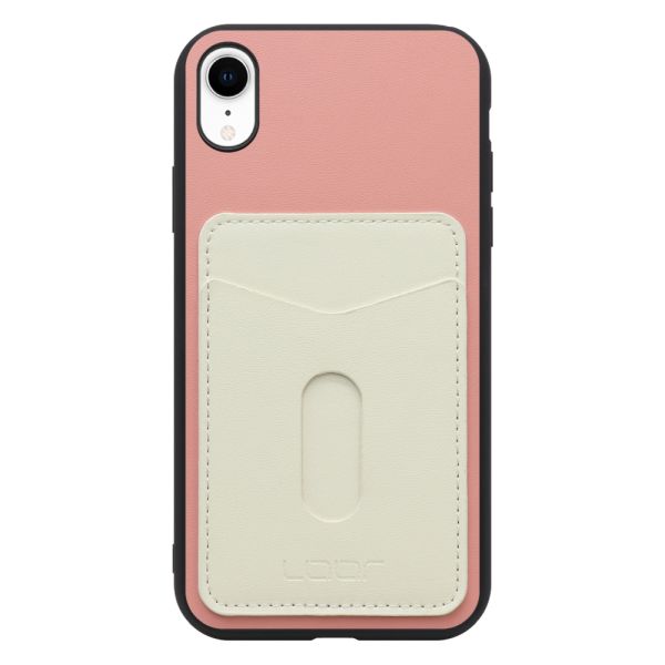 [ LOOF PASS-SHELL スライド] iPhone XR iPhonexr スマホケース 背面 ケース カバー ハードケース カード収納 カードホルダー ストラップホール [ iPhone XR ]