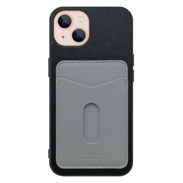 [ LOOF PASS-SHELL スライド] iPhone 13 iphone13 スマホケース 背面 ケース カバー ハードケース カード収納 カードホルダー ストラップホール [ iPhone 13 ]