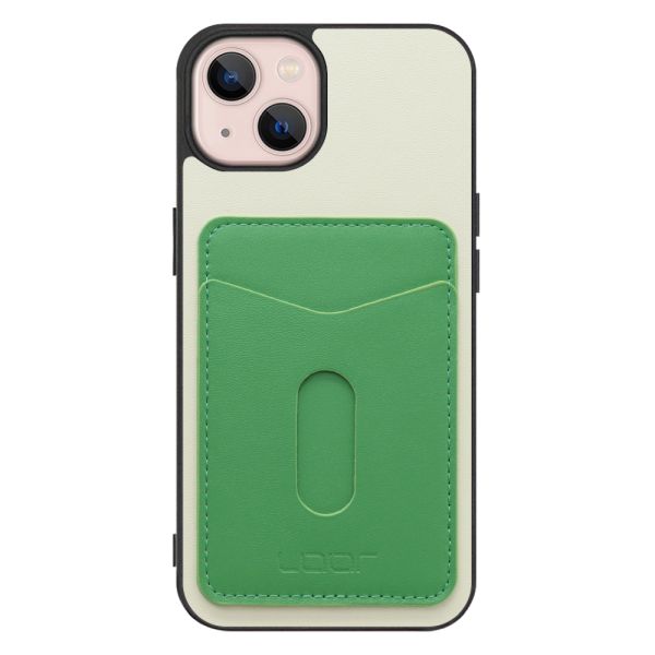 [ LOOF PASS-SHELL スライド] iPhone 13 iphone13 スマホケース 背面 ケース カバー ハードケース カード収納 カードホルダー ストラップホール [ iPhone 13 ]