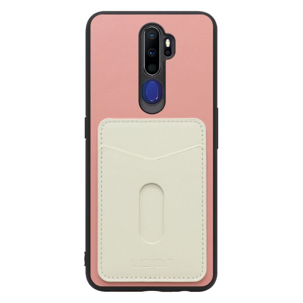 [ LOOF PASS-SHELL スライド] OPPO A5 2020 a52020 oppoa5 スマホケース 背面 ケース カバー ハードケース カード収納 カードホルダー ストラップホール [ OPPO A5 2020 ]