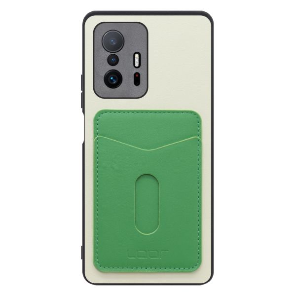 [ LOOF PASS-SHELL スライド] Xiaomi 11T / 11T Pro xiaomi11t xiaomi11tpro 11tpro スマホケース 背面 ケース カバー ハードケース カード収納 カードホルダー ストラップホール [ Xiaomi 11T / 11T Pro ]