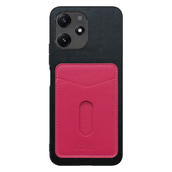 [ LOOF PASS-SHELL スライド] Xiaomi Redmi 12 5G XIG03 Redmi12 5G スマホケース 背面 ケース カバー ハードケース カード収納 カードホルダー ストラップホール [ Xiaomi Redmi 12 5G ]