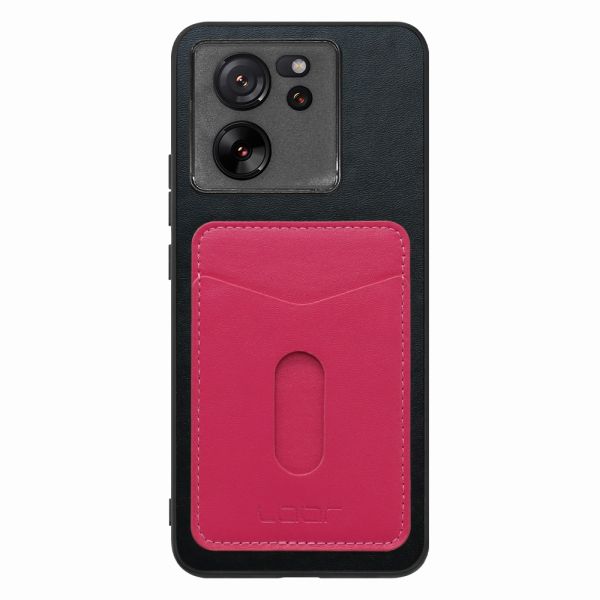 [ LOOF PASS-SHELL スライド] Xiaomi 13T / 13T Pro XIG04 13 T 13TPro スマホケース 背面 ケース カバー ハードケース カード収納 カードホルダー ストラップホール [ Xiaomi 13T / 13T Pro ]