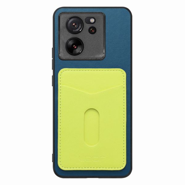 [ LOOF PASS-SHELL スライド] Xiaomi 13T / 13T Pro XIG04 13 T 13TPro スマホケース 背面 ケース カバー ハードケース カード収納 カードホルダー ストラップホール [ Xiaomi 13T / 13T Pro ]