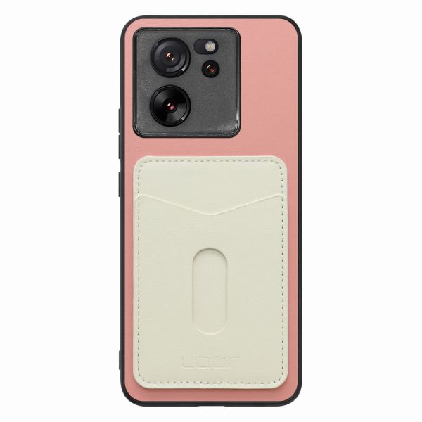 [ LOOF PASS-SHELL スライド] Xiaomi 13T / 13T Pro XIG04 13 T 13TPro スマホケース 背面 ケース カバー ハードケース カード収納 カードホルダー ストラップホール [ Xiaomi 13T / 13T Pro ]