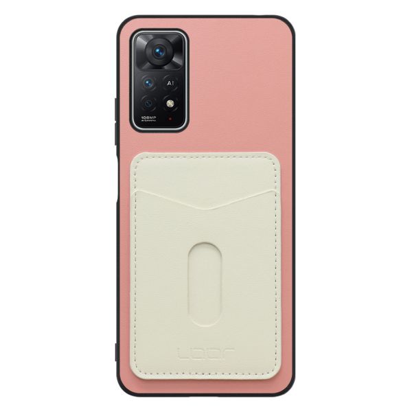 [ LOOF PASS-SHELL スライド] Xiaomi Redmi Note 11 Pro 5G redminote11pro5g note11pro 11pro スマホケース 背面 ケース カバー ハードケース カード収納 カードホルダー ストラップホール [ Redmi Note 11 Pro 5G ]