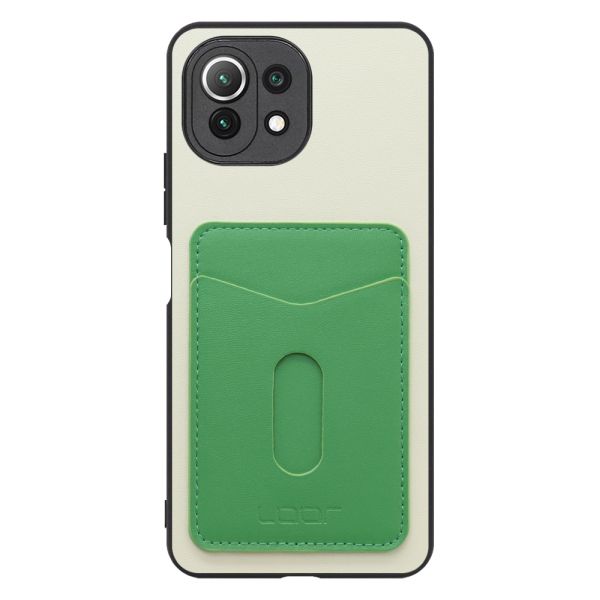 [ LOOF PASS-SHELL スライド] Xiaomi Mi 11 Lite 5G mi11lite5g 11lite スマホケース 背面 ケース カバー ハードケース カード収納 カードホルダー ストラップホール [ Mi 11 Lite 5G ]