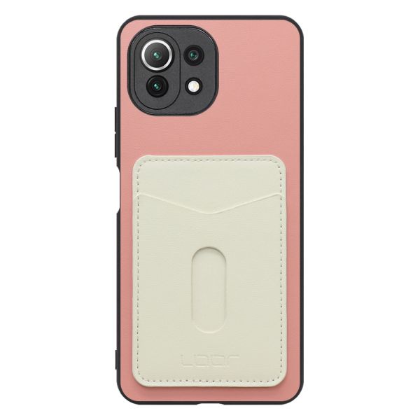 [ LOOF PASS-SHELL スライド] Xiaomi Mi 11 Lite 5G mi11lite5g 11lite スマホケース 背面 ケース カバー ハードケース カード収納 カードホルダー ストラップホール [ Mi 11 Lite 5G ]