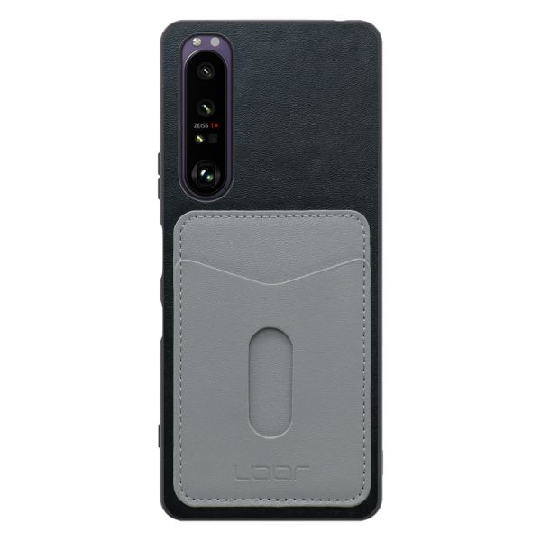 [ LOOF PASS-SHELL スライド] Xperia 1 III SO-51B / SOG03 / XQ-BC42 xperia1III 1III xperia1 スマホケース 背面 ケース カバー ハードケース カード収納 カードホルダー ストラップホール [ Xperia 1 III ]