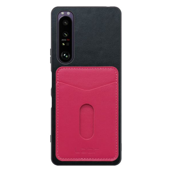 [ LOOF PASS-SHELL スライド] Xperia 1 III SO-51B / SOG03 / XQ-BC42 xperia1III 1III xperia1 スマホケース 背面 ケース カバー ハードケース カード収納 カードホルダー ストラップホール [ Xperia 1 III ]