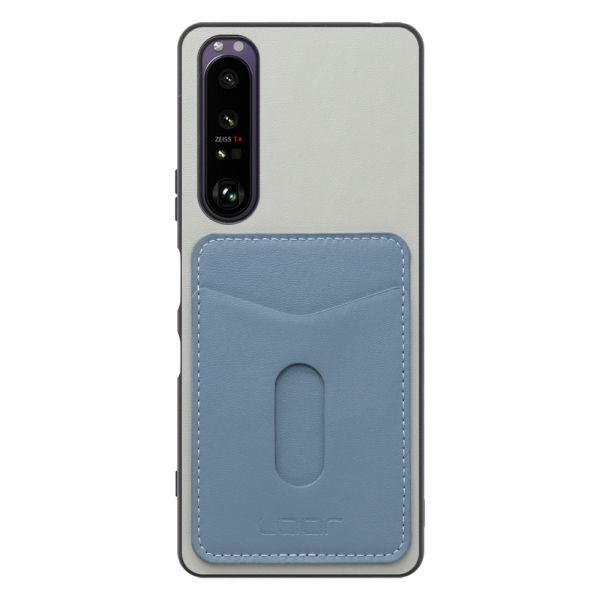 [ LOOF PASS-SHELL スライド] Xperia 1 III SO-51B / SOG03 / XQ-BC42 xperia1III 1III xperia1 スマホケース 背面 ケース カバー ハードケース カード収納 カードホルダー ストラップホール [ Xperia 1 III ]