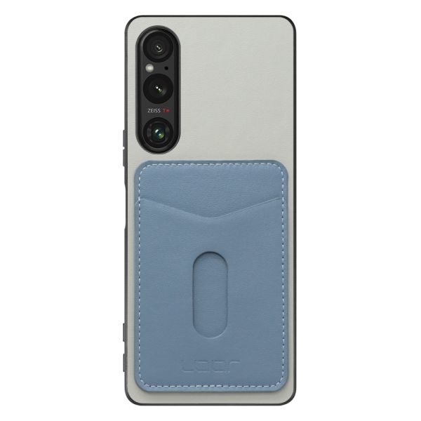 [ LOOF PASS-SHELL スライド] Xperia 1 V 1V xperia1V スマホケース 背面 ケース カバー ハードケース カード収納 カードホルダー ストラップホール [ Xperia 1 V ]
