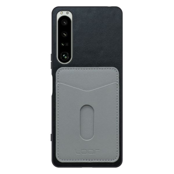 [ LOOF PASS-SHELL スライド] Xperia 1 IV SO-51C / SOG06 xperia1Ⅳ 1Ⅳ xperia1 スマホケース 背面 ケース カバー ハードケース カード収納 カードホルダー ストラップホール [ Xperia 1 IV ]