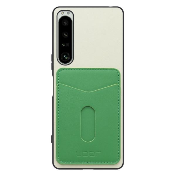 [ LOOF PASS-SHELL スライド] Xperia 1 IV SO-51C / SOG06 xperia1Ⅳ 1Ⅳ xperia1 スマホケース 背面 ケース カバー ハードケース カード収納 カードホルダー ストラップホール [ Xperia 1 IV ]