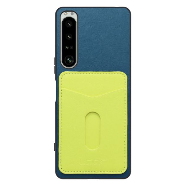 [ LOOF PASS-SHELL スライド] Xperia 1 IV SO-51C / SOG06 xperia1Ⅳ 1Ⅳ xperia1 スマホケース 背面 ケース カバー ハードケース カード収納 カードホルダー ストラップホール [ Xperia 1 IV ]