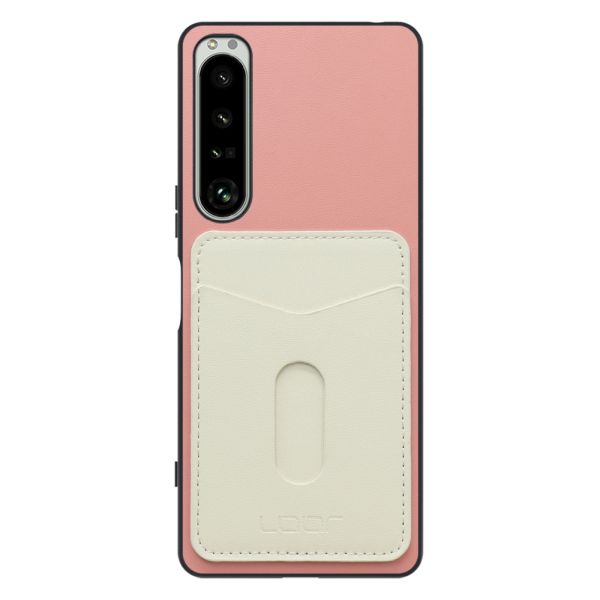 [ LOOF PASS-SHELL スライド] Xperia 1 IV SO-51C / SOG06 xperia1Ⅳ 1Ⅳ xperia1 スマホケース 背面 ケース カバー ハードケース カード収納 カードホルダー ストラップホール [ Xperia 1 IV ]