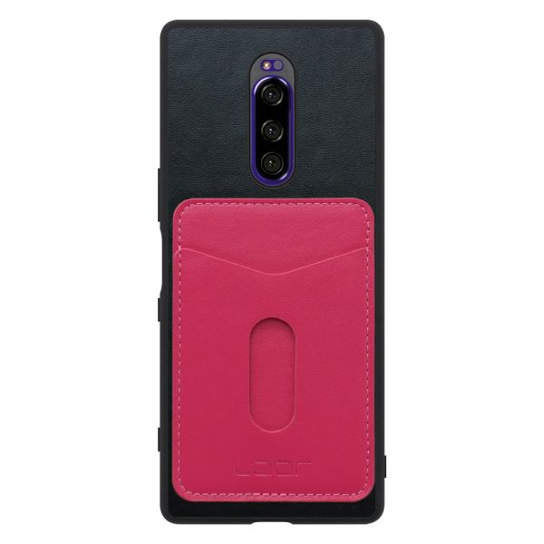 [ LOOF PASS-SHELL スライド] Xperia 1 / 1 Professional Edition xperia1 スマホケース 背面 ケース カバー ハードケース カード収納 カードホルダー ストラップホール [ Xperia 1 / 1 Professional Edition ]