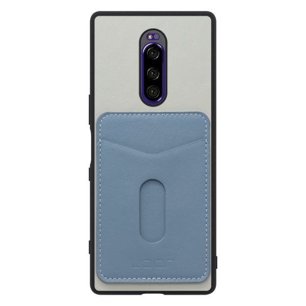 [ LOOF PASS-SHELL スライド] Xperia 1 / 1 Professional Edition xperia1 スマホケース 背面 ケース カバー ハードケース カード収納 カードホルダー ストラップホール [ Xperia 1 / 1 Professional Edition ]