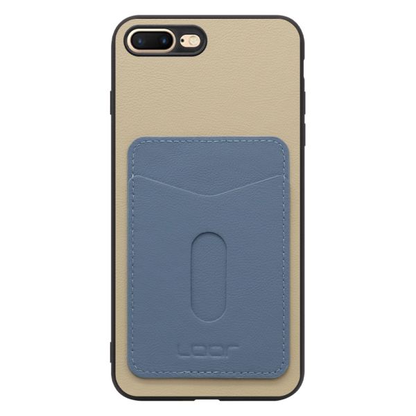 [ LOOF PASS-SHELL (LEATHER Ver.) スライド ] iPhone 7 Plus / 8 Plus iphone7plus iphone8plus 7plus 8plus スマホケース 背面 ケース カバー ハードケース カード収納 カードホルダー ストラップホール [ iPhone 7 Plus / 8 Plus ]