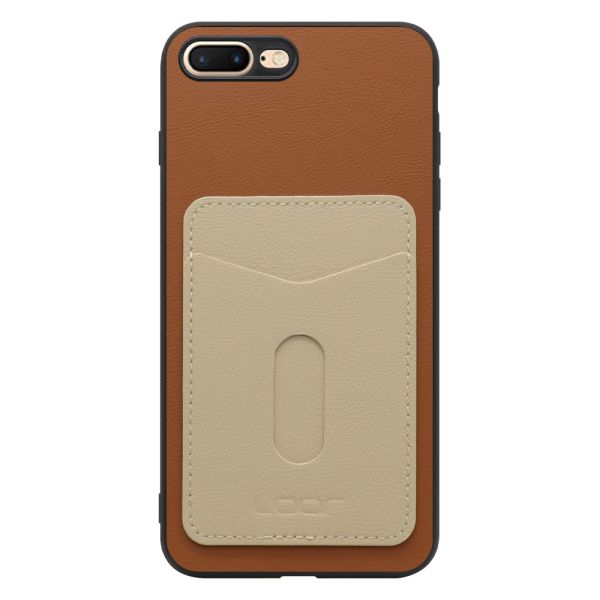 [ LOOF PASS-SHELL (LEATHER Ver.) スライド ] iPhone 7 Plus / 8 Plus iphone7plus iphone8plus 7plus 8plus スマホケース 背面 ケース カバー ハードケース カード収納 カードホルダー ストラップホール [ iPhone 7 Plus / 8 Plus ]