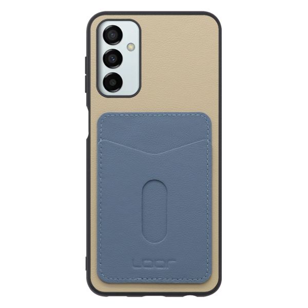 [ LOOF PASS-SHELL (LEATHER Ver.) スライド ] Galaxy M23 5G m235g スマホケース 背面 ケース カバー ハードケース カード収納 カードホルダー ストラップホール [ Galaxy M23 5G ]