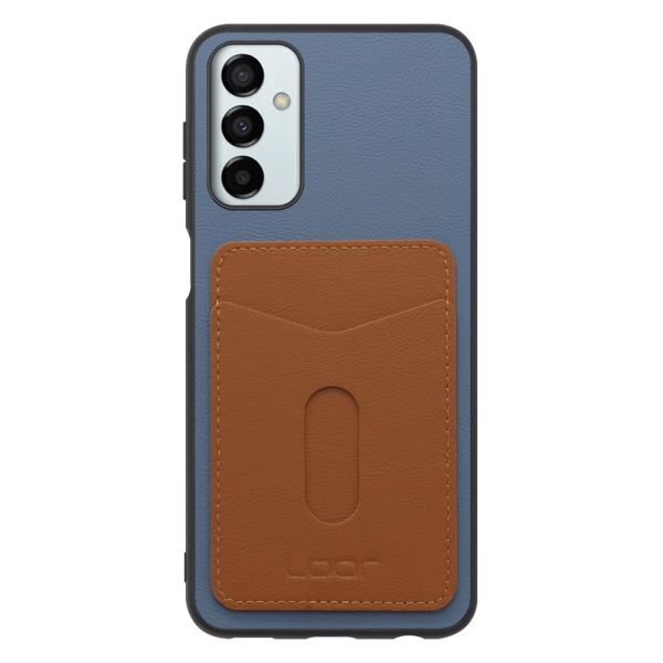 [ LOOF PASS-SHELL (LEATHER Ver.) スライド ] Galaxy M23 5G m235g スマホケース 背面 ケース カバー ハードケース カード収納 カードホルダー ストラップホール [ Galaxy M23 5G ]