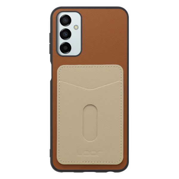 [ LOOF PASS-SHELL (LEATHER Ver.) スライド ] Galaxy M23 5G m235g スマホケース 背面 ケース カバー ハードケース カード収納 カードホルダー ストラップホール [ Galaxy M23 5G ]