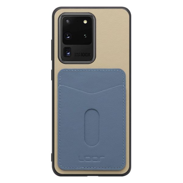 [ LOOF PASS-SHELL (LEATHER Ver.) スライド ] Galaxy S20 Ultra s20ultra スマホケース 背面 ケース カバー ハードケース カード収納 カードホルダー ストラップホール [ Galaxy S20 Ultra 5G ]