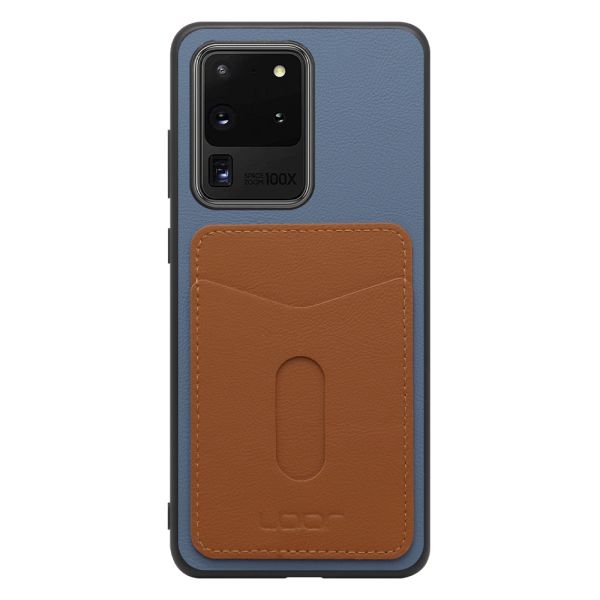 [ LOOF PASS-SHELL (LEATHER Ver.) スライド ] Galaxy S20 Ultra s20ultra スマホケース 背面 ケース カバー ハードケース カード収納 カードホルダー ストラップホール [ Galaxy S20 Ultra 5G ]