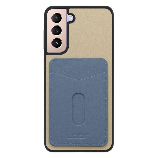 [ LOOF PASS-SHELL (LEATHER Ver.) スライド ] Galaxy S21+ 5G SCG10 s21plus s21 plus s21plus5g s21+5g スマホケース 背面 ケース カバー ハードケース カード収納 カードホルダー ストラップホール [ Galaxy S21+ 5G ]