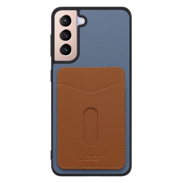 [ LOOF PASS-SHELL (LEATHER Ver.) スライド ] Galaxy S21+ 5G SCG10 s21plus s21 plus s21plus5g s21+5g スマホケース 背面 ケース カバー ハードケース カード収納 カードホルダー ストラップホール [ Galaxy S21+ 5G ]