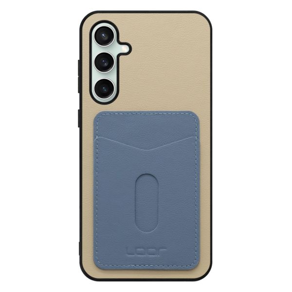 [ LOOF PASS-SHELL (LEATHER Ver.) スライド ] Galaxy S23 FE s23fe スマホケース 背面 ケース カバー ハードケース カード収納 カードホルダー ストラップホール [ Galaxy S23 FE ]
