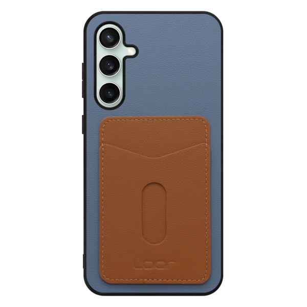 [ LOOF PASS-SHELL (LEATHER Ver.) スライド ] Galaxy S23 FE s23fe スマホケース 背面 ケース カバー ハードケース カード収納 カードホルダー ストラップホール [ Galaxy S23 FE ]