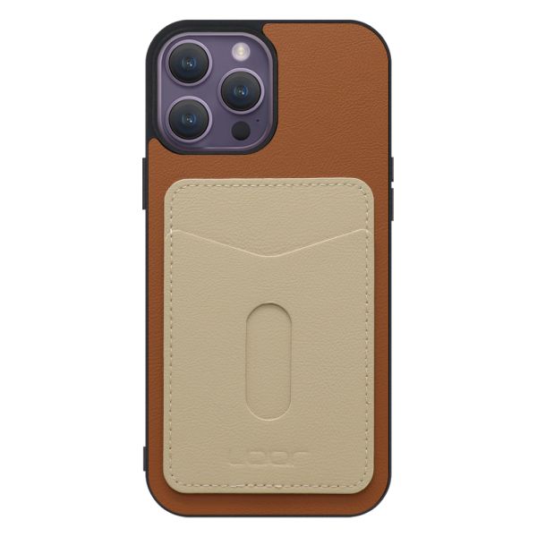 [ LOOF PASS-SHELL (LEATHER Ver.) スライド ] iPhone 14 Pro Max iphone14promax 14promax プロマックス スマホケース 背面 ケース カバー ハードケース カード収納 カードホルダー ストラップホール [ iPhone 14 Pro Max ]